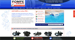 Desktop Screenshot of pompedepiscine.com